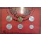1989- CHINA - 6 MONEDAS- YUAN- JIAO- FEN- TRAVEL