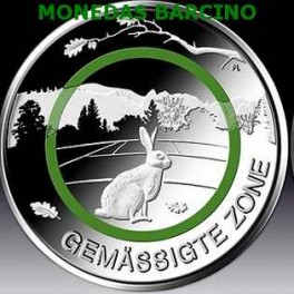 2019 - ALEMANIA - 5 EUROS - ZONA CLIMATICA - CONEJO DEUTSCHLAND 