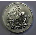 2025-MICKEY - DISNEY - 2 DOLLARS - NIUE- ONZA- PLATA