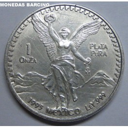 1993- LIBERTAD - ONZA - MEXICO - PLATA- BULLION