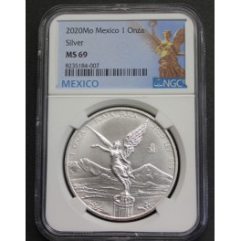 2020- MS 69- ONZA - LIBERTAD - MEXICO