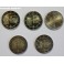 2025- UNIDAD ALEMANA- 2 EUROS -ALEMANIA-5 CECAS