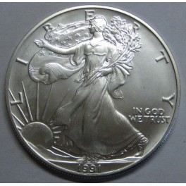 1991- LIBERTY -DOLAR-USA - ONZA - ESTADOS UNIDOS