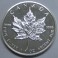 1988- HOJA  ARCE-ONZA - 5 DOLLARS -CANADA- MAPLE