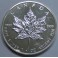 1989- HOJA  ARCE-ONZA - 5 DOLLARS -CANADA- MAPLE