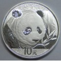 2018- OSO PANDA - 10 YUAN - CHINA - PLATA -ONZA
