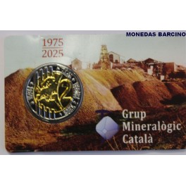 2025- MINERALOGIC -PROVA - 2 EUROS - CATALUÑA 