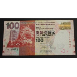 2014- HONG KONG- 100 DOLLARS -LEON- SHANGHAI 