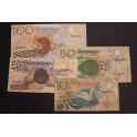 1983-SEYCHELLES - RUPEES -4 BILLETES - FAUNA