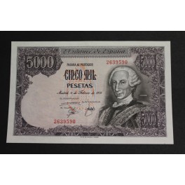 1976- CARLOS III -SIN SERIE- 5000 PESETAS - ESPAÑA