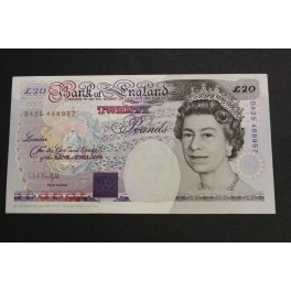 1991- GREAT BRITAIN -20 POUNDS - ELIZABETH II
