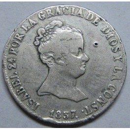 1837 - SEVILLA - 4 REALES - ISABEL II - SPAIN