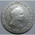 1838 - SEVILLA - 4 REALES - ISABEL II - SPAIN