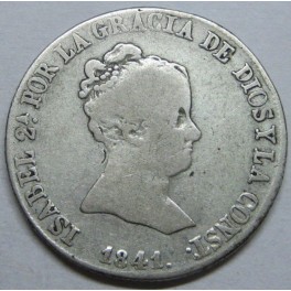 1841 - SEVILLA - 4 REALES - ISABEL II - SPAIN