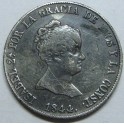 1844 - SEVILLA - 4 REALES - ISABEL II - SPAIN