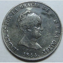 1844 - SEVILLA - 4 REALES - ISABEL II - SPAIN