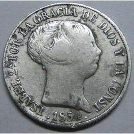 1854 - SEVILLA - 4 REALES - ISABEL II - SPAIN