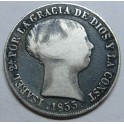 1855 - SEVILLA - 4 REALES - ISABEL II - SPAIN