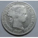 1857 - SEVILLA - 4 REALES - ISABEL II - SPAIN