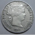 1858 - SEVILLA - 4 REALES - ISABEL II - SPAIN