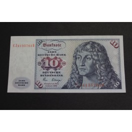 1980- ALEMANIA- 10  MARK - BILLETE -ABRECHT DURER