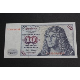 1980- ALEMANIA- 10  MARK - BILLETE -ALBRECHT DURER