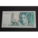 1991- ALEMANIA- 20  MARK- BILLETE-DROSTE HULSHOFF