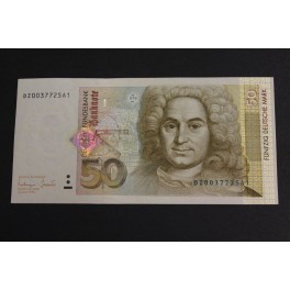 1996- ALEMANIA- 50  MARK - BILLETES - BALTHASAR