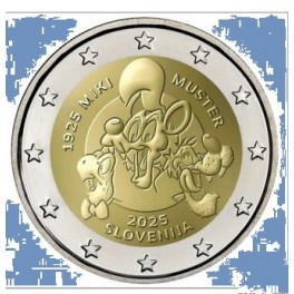 2025- MIKI MUSTER - 2 EUROS - ESLOVENIA