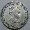 1843 - BARCELONA - 4 REALES - ISABEL II - SPAIN