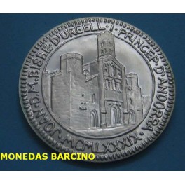 1989 -ANDORRA - 25 DINERS - OBISPO DE SALA