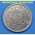 1960 -  MOZAMBIQUE - 20 ESCUDOS - REPUBLICA PORTUGUESA