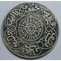 1318- MARRUECOS -2 1/2 DIRHAMS - PARIS -PLATA