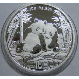 2026- OSO PANDA - 10 YUAN - CHINA - PLATA - ONZA