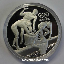 1993- OLIMPIADAS- 20 DOLLARS- AUSTRALIA - 2 MONEDAS - PLATA
