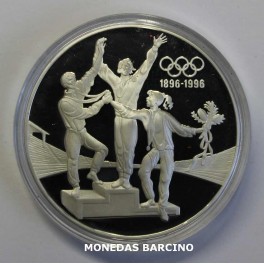 1993- OLIMPIADAS- 20 DOLLARS- AUSTRALIA - 2 MONEDAS - PLATA
