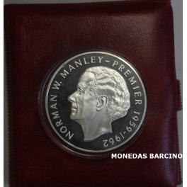 1973 - JAMAICA - 5 DOLARES - NORMAN MANLEY