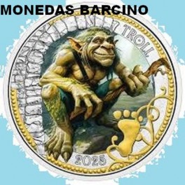 2026- TROLL  - 3 EUROS - AUSTRIA - COLOR