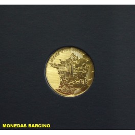 2018- MICKEY -ORO -200 EUROS - FRANCIA- PARIS