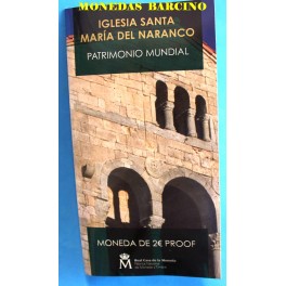 2017 - ESPA&Ntilde;A - 2 EUROS - PROOF- SANTA MARIA DEL NARANCO