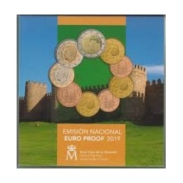2019- AVILA - PROOF - 2 EUROS - ESPA&Ntilde;A