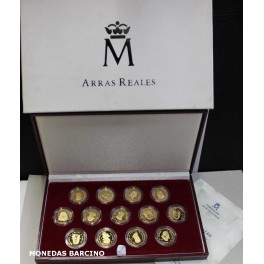 2001- ARRAS -PLATA 13 MONEDAS- ESPA&Ntilde;A-  PROOF