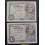 1948- DAMA ELCHE -SERIE G -1 PESETA -2 BILLETES 