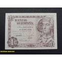 1948- DAMA ELCHE-  SERIE I -1 PESETA -  BILLETE MADRID 