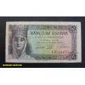 1943- ISABEL - SERIE A - 5 PESETAS - MADRID