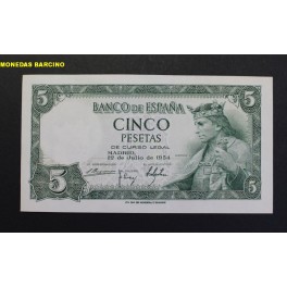 1954 - ALFONSO X - SERIE Q - BANCO ESPA&Ntilde;A- 