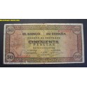 1938- BURGOS - SERIE B- ESPA&Ntilde;A - 50 PESETAS