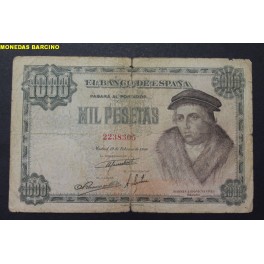 1946- VIVES -SIN SERIE - 1000 PESETAS - MADRID- BILLETE