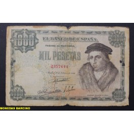 1946- VIVES -SIN SERIE - 1000 PESETAS - MADRID