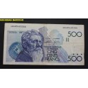 1998- BELGICA- 500 FRANCS - CONSTANTIN - BILLETE